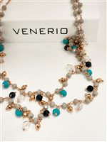 Collana Venerio Donna in Argento Quarzo COL-ROS1 - COL-ROS1